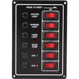 St.panel 6 kt. vertikal termosikring