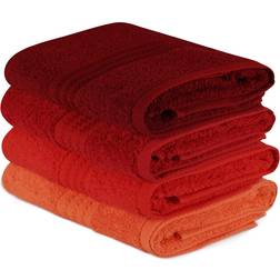 Handduk Hobby Badlakan Röd, Orange, Rosa