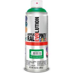 Aerosol Vernice Pinetyplus Evoluzione 520 cc RAL 6029 Menta Verde Verde, Trasparente 0.4L