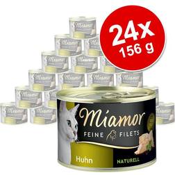 Miamor Delicato Filetto Naturale 24 x 156 g - Tonno & Polpa di Granchio