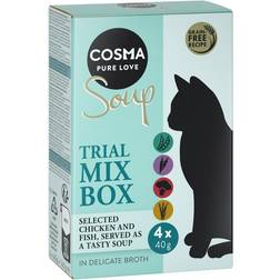 Cosma Soup 12 x 40 g Umido Per Gatto - Mix 2