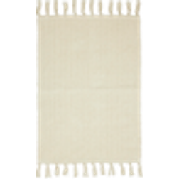 Boel & Jan Visingsö gångmatta Vit, Beige cm