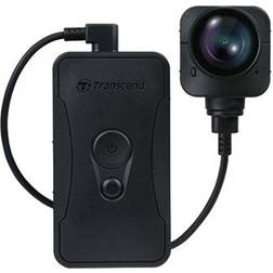 Transcend DrivePro Body 70 Bodycam Bluetooth, GPS, mémoire interne, protégé contre la poussière, protégé contre les projections deau, WiFi