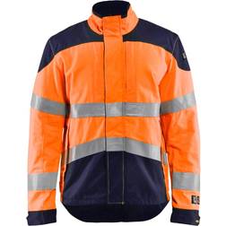 Blåkläder 408915135389XXL Inhärent Multinorm Jacke, High Vis Orange/Marineblau, Größe