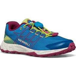 Merrell Moab Flight Low A/C Sneaker, Teal/Lime/Fuchsia