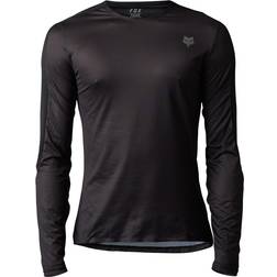 Fox Flexair Ascent Langarmtrikot - Schwarz