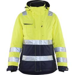 Blåkläder dame vinterjakke, Hi-vis Gul/Marine