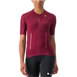 Castelli Women's Endurance Jersey, Bordeaux