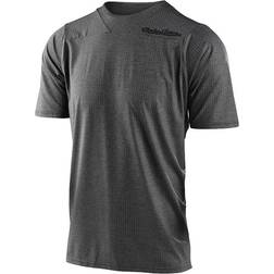 Troy Lee Designs Skyline Signature SS MTB Jersey, Heather Grey/Black