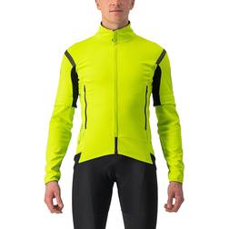 Castelli convertible perfetto ros jacke dunkelgrau gelb