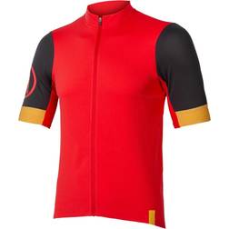 Endura Maglia FS260 Grenade A Maniche Corte - Rosso