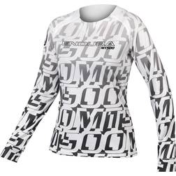 Endura Cykeltröja Dam MT500 L/S Print Tee Ltd Black