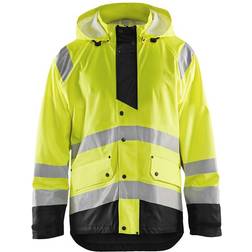 Blåkläder 432720053399XS Level RegenJacke, High Vis Gelb/Schwarz, Größe