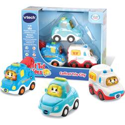 Vtech coffret trio City französisch, Spielzeugauto