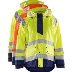 Blåkläder 432320005389XXL Level RegenJacke, High Vis Orange/Marineblau, Größe