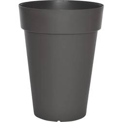 RIVIERA Plant Pot 415376 Circular Grey Plastic