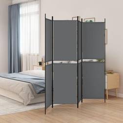 vidaXL 4-Panel Room Divider