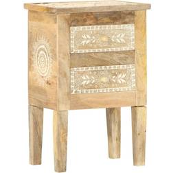 vidaXL Håndmalt 40 x 30 x 60 cm Heltre Mango Nattbord 30x40cm