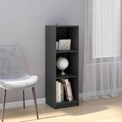 vidaXL 36x33x110 massivt fyrretræ Bogreol 110cm