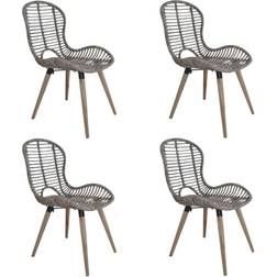 vidaXL 4x Kitchen Chair 2pcs