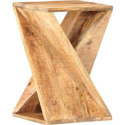 vidaXL d'Appoint 35 x 35 x 55 cm Bois de Manguier Massif Table Basse