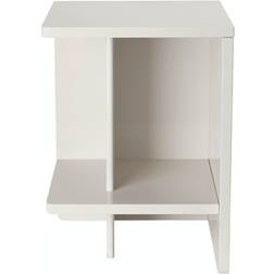 Broste Copenhagen Tenna Light Grey Sengebord 38x38cm
