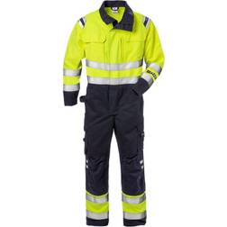 Fristads Flamestat kedeldragt 8175 ATHS, Hi-Vis gul/marine