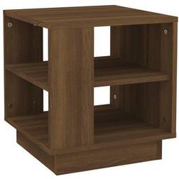 vidaXL Madera Contrachapada Roble Marrón 40x40x43 cm Mesa de Centro