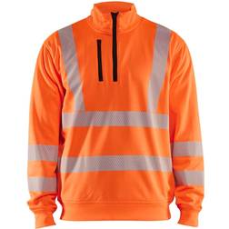 Blåkläder half zip sweatshirt, Hi-vis Orange