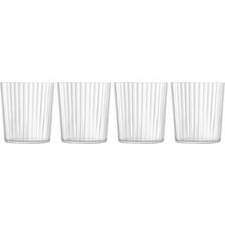 LSA International Gio Line Tumbler Set of 4 9 x 8.4 x 8.4 cm Tumblerglas 4stk