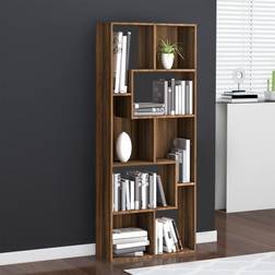 vidaXL 67x24x161 konstrueret Bogreol