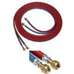 Aga Tvillingeslange 6,3mm m/kontravent 10m
