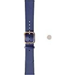 Withings Leather Wristband 18mm Navy Blue Rose Gold