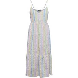Pieces Kaitlyn Mid Dress - Pink Lady