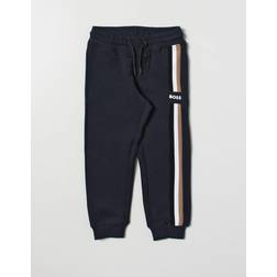 HUGO BOSS Navy Stripe Logo Joggers