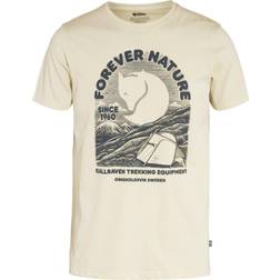 Fjällräven Mens Equipment T-shirt - White/Chalk White