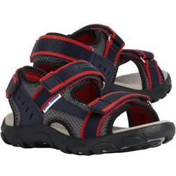 Geox JR Strada Sandal - Navy/Röd