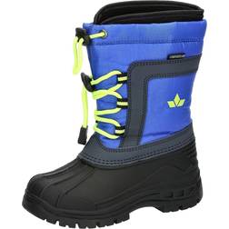 Lico Willi Schneestiefel, blau/Lemon