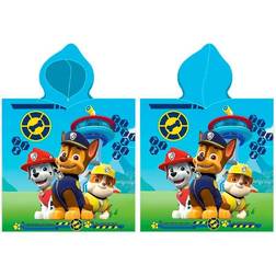 Poncho toalla patrulla canina paw patrol microfibra