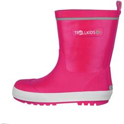Trollkids Kid's Lysefjord Rubber Boots Gummistøvler Børn - Pink