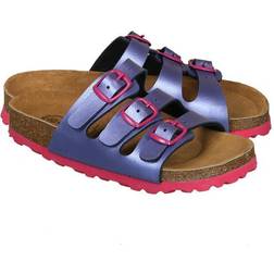 Lico Girl's Bioline Kids Mules - Purple Lila Pink
