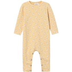 Lil'Atelier Baby's Flola Long Sleeves Night Suit - Sahara Sun