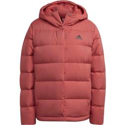 adidas Helionic Hooded Down Jacket Women's - Wonder Red