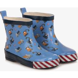 Playshoes Boys Blue Rubber Rain Boots 27