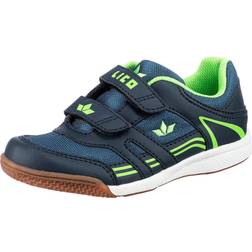 Lico Active Indoor V Jungen Hallenturnschuh, marine/lemon