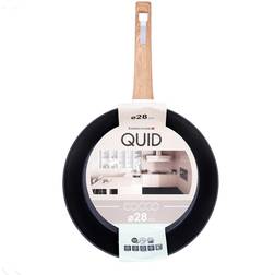 Quid Sartén 28 cm Aluminio Forjado Blanco Y Madera Cocco 28 cm