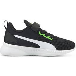 Puma Kid's Flyer Runner V - Green Flash/White/Black