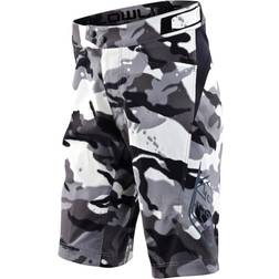 Troy Lee Designs Flowline Short Shell Youth Spray Camo white