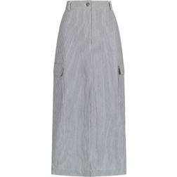 Neo Noir Sannie Stripe Skirt - Off White