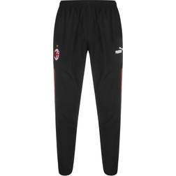 Puma A.C. Milan Prematch Woven Pants Men's - Black/Tango Red